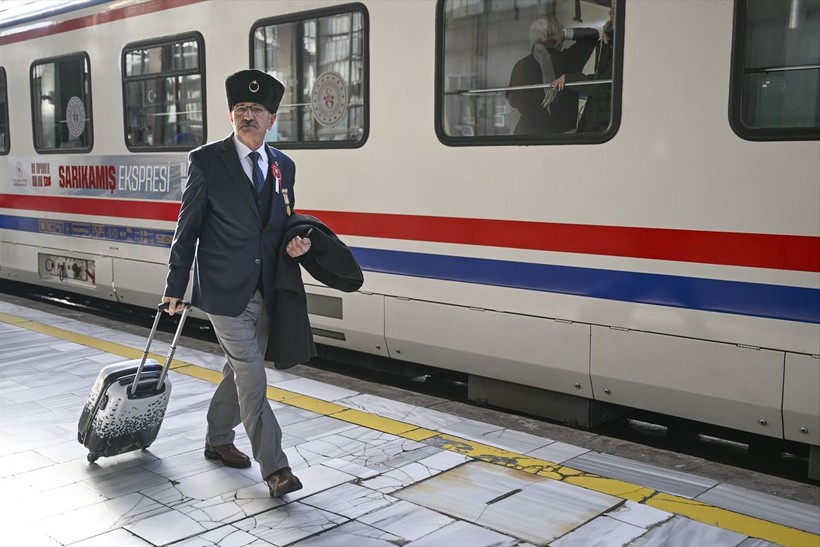 Sarıkamış Ekspresi Ankara Tren Garı'ndan hareket etti! Binlerce genç etkinliklere katılacak - Resim: 6