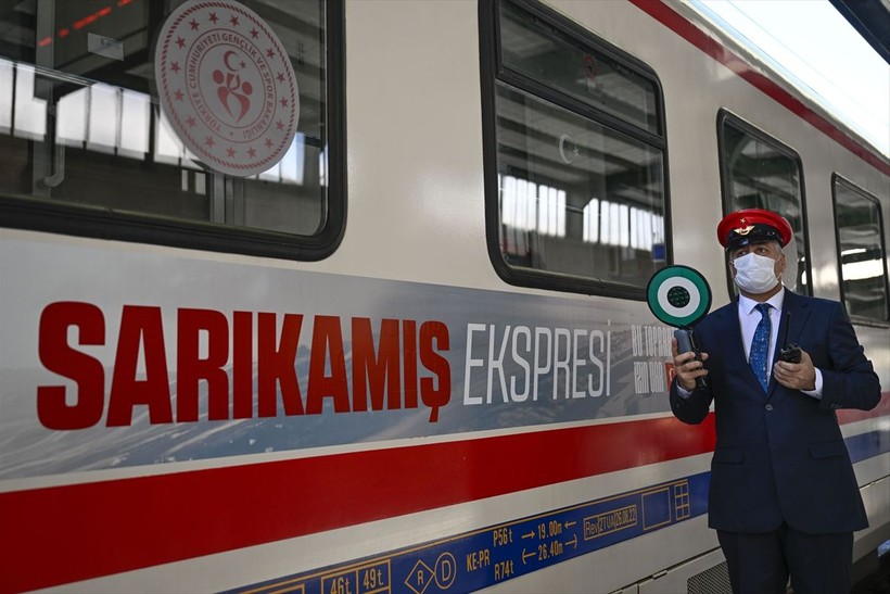 Sarıkamış Ekspresi Ankara Tren Garı'ndan hareket etti! Binlerce genç etkinliklere katılacak - Resim: 8