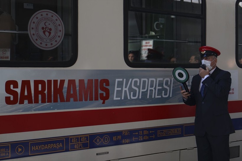 Sarıkamış Ekspresi Ankara Tren Garı'ndan hareket etti! Binlerce genç etkinliklere katılacak - Resim: 13