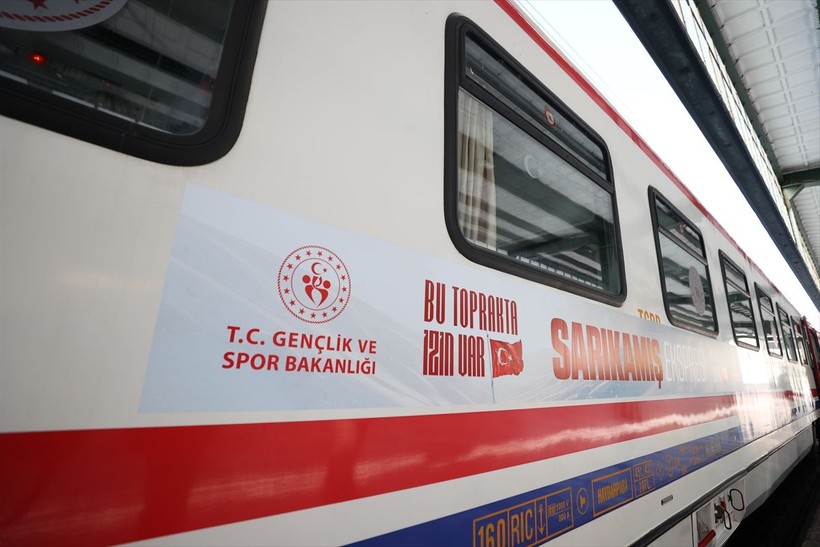 Sarıkamış Ekspresi Ankara Tren Garı'ndan hareket etti! Binlerce genç etkinliklere katılacak - Resim: 15