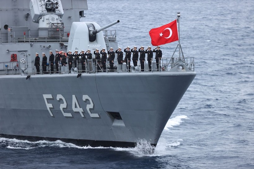 Deniz Kuvvetleri Komutanlığı tarafından Karadeniz, Ege Denizi ve Doğu Akdeniz'de Denizkurdu Tatbikatı basın safhası gerçekleştirildi - Resim: 5