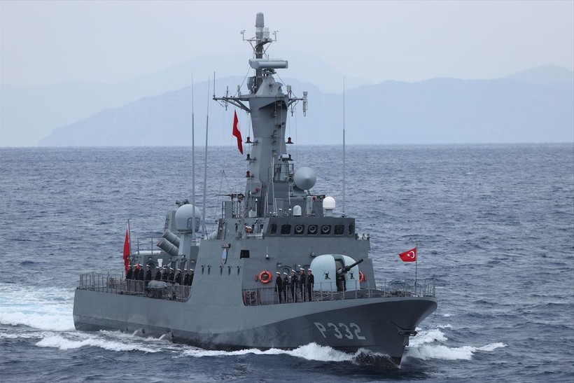 Deniz Kuvvetleri Komutanlığı tarafından Karadeniz, Ege Denizi ve Doğu Akdeniz'de Denizkurdu Tatbikatı basın safhası gerçekleştirildi - Resim: 19