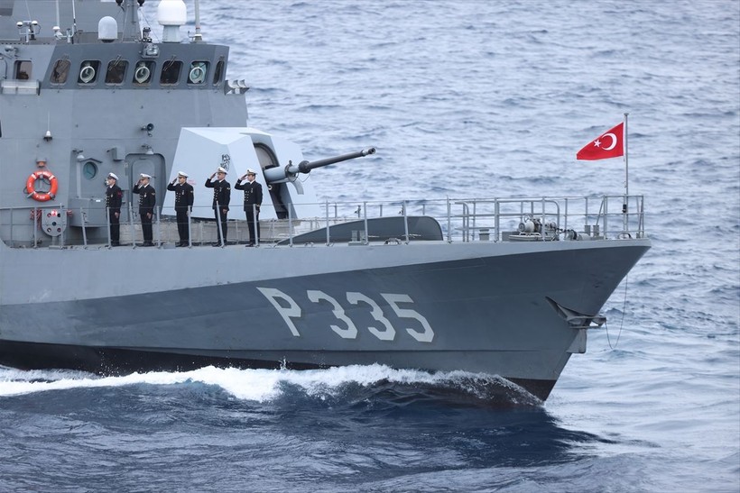 Deniz Kuvvetleri Komutanlığı tarafından Karadeniz, Ege Denizi ve Doğu Akdeniz'de Denizkurdu Tatbikatı basın safhası gerçekleştirildi - Resim: 20
