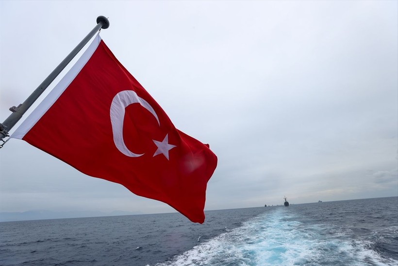 Deniz Kuvvetleri Komutanlığı tarafından Karadeniz, Ege Denizi ve Doğu Akdeniz'de Denizkurdu Tatbikatı basın safhası gerçekleştirildi - Resim: 24