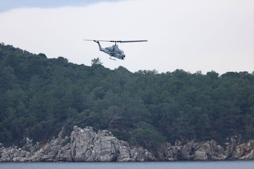 Deniz Kuvvetleri Komutanlığı tarafından Karadeniz, Ege Denizi ve Doğu Akdeniz'de Denizkurdu Tatbikatı basın safhası gerçekleştirildi - Resim: 30