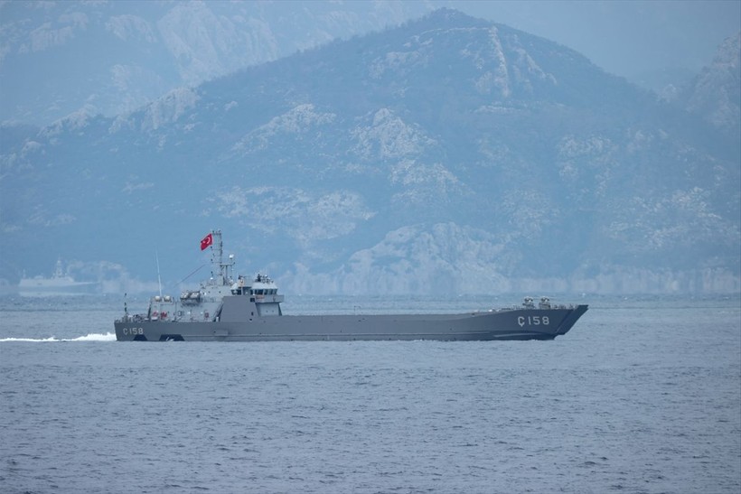 Deniz Kuvvetleri Komutanlığı tarafından Karadeniz, Ege Denizi ve Doğu Akdeniz'de Denizkurdu Tatbikatı basın safhası gerçekleştirildi - Resim: 86