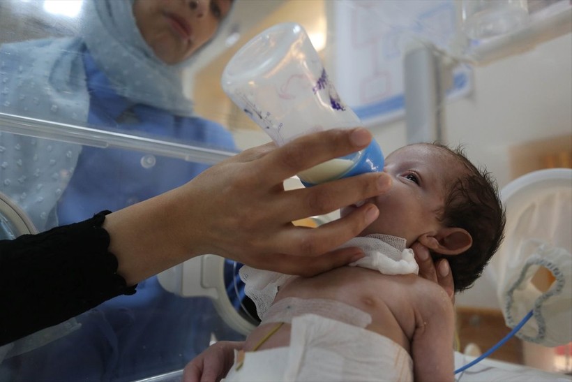 İsrail'in saldırı altındaki Gazze'de mucize: Ölen annenin karnındaki bebek kurtarıldı - Resim: 2