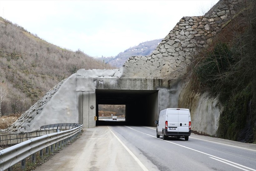 Doğu Karadeniz'i İç Anadolu'ya bağlayan Dereli kara yolu ulaşım süresini kısalttı - Resim: 14