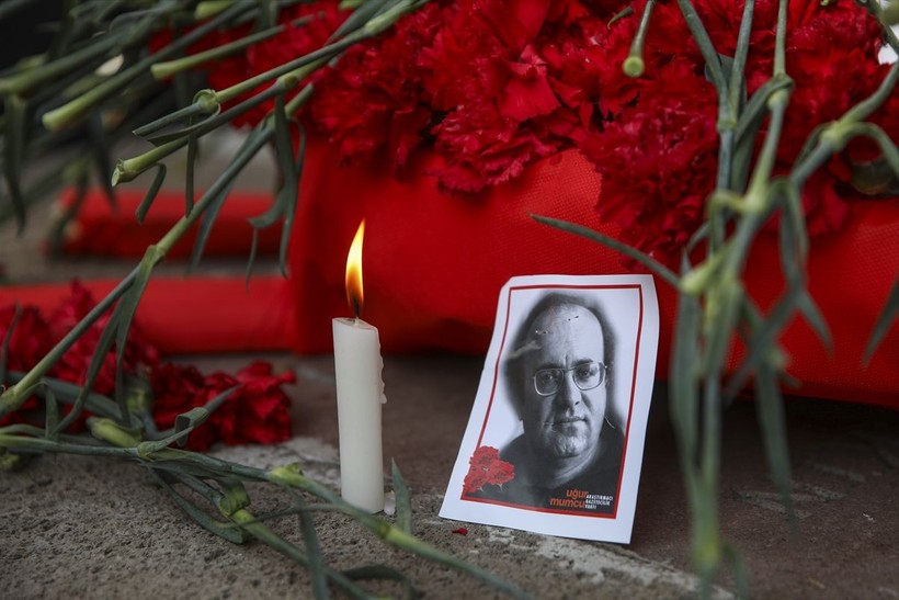 Uğur Mumcu ölümünün 31'inci yılında evinin önünde anıldı - Resim: 6