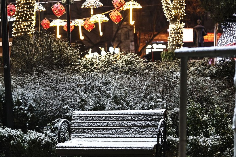 Ankara'da kar yağışı etkili oldu ☃️🌨️❄️ Her yer beyaza büründü - Resim: 6