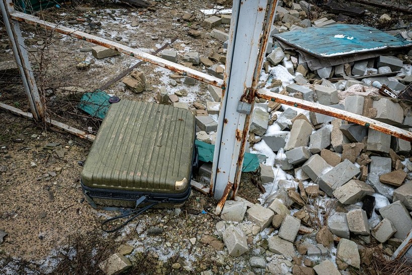 Ukrayna'nın Donetsk bölgesinde savaşın izleri - Resim: 15