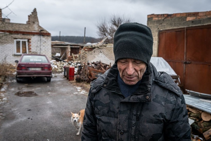 Ukrayna'nın Donetsk bölgesinde savaşın izleri - Resim: 20