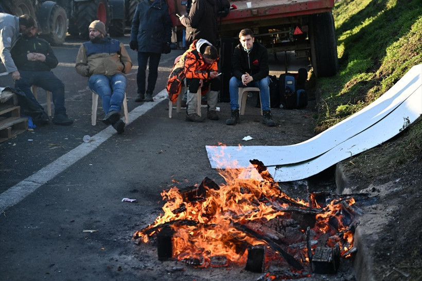 Avrupalı çiftçiler istediğini almadan pes etmiyor! Belçika'da protestolar büyüdü, yollar kapandı - Resim: 26