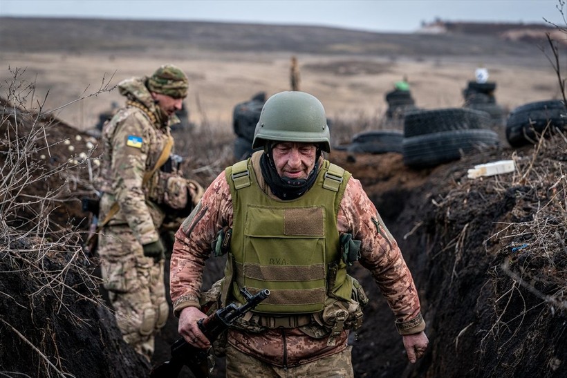 Ukrayna ordusu Donetsk Oblastı'nda eğitimlerine devam ediyor - Resim: 5