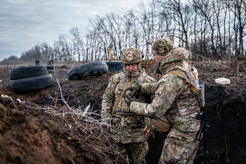 Ukrayna ordusu Donetsk Oblastı'nda eğitimlerine devam ediyor - Resim: 6