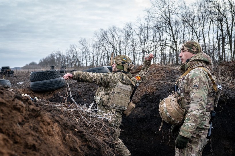Ukrayna ordusu Donetsk Oblastı'nda eğitimlerine devam ediyor - Resim: 7