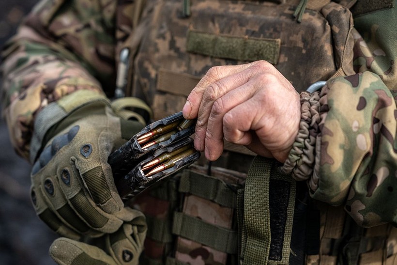 Ukrayna ordusu Donetsk Oblastı'nda eğitimlerine devam ediyor - Resim: 16