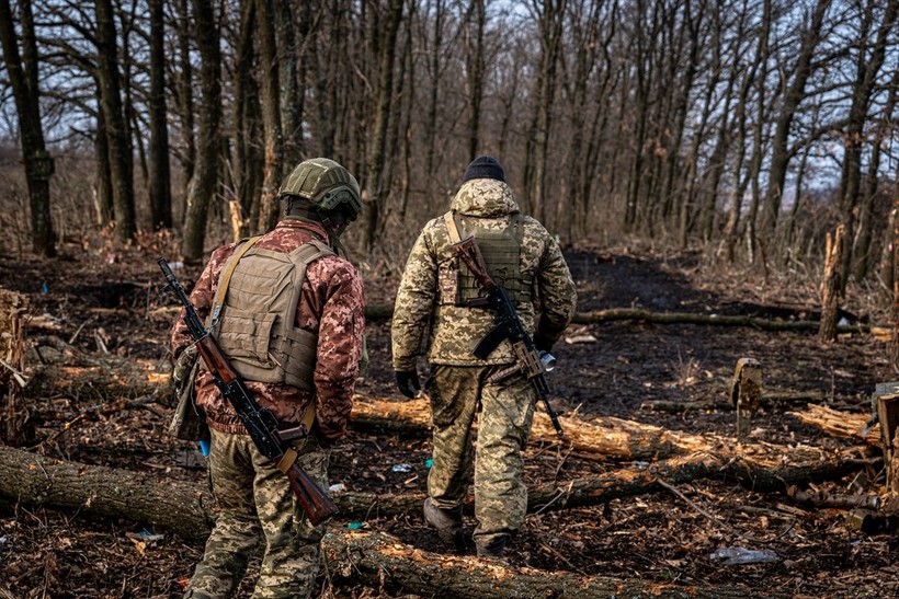Ukrayna ordusu Donetsk Oblastı'nda eğitimlerine devam ediyor - Resim: 24