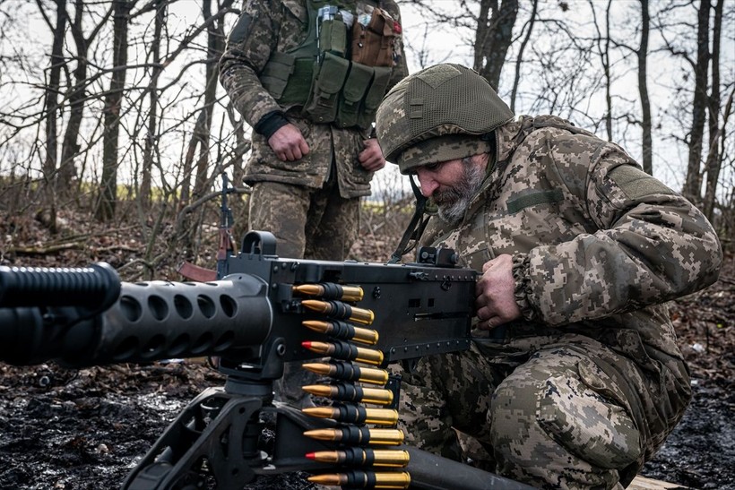 Ukrayna ordusu Donetsk Oblastı'nda eğitimlerine devam ediyor - Resim: 29