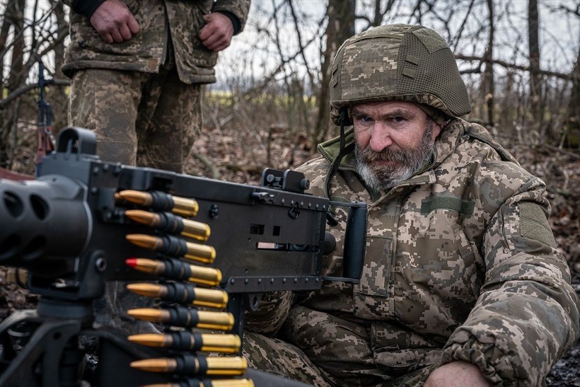 Ukrayna ordusu Donetsk Oblastı'nda eğitimlerine devam ediyor - Resim: 30