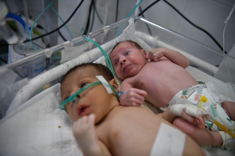 Gazze'de yaşanan insanlık dramını gösteren tablo: Bir kuvözde 2 bebek - Resim: 15