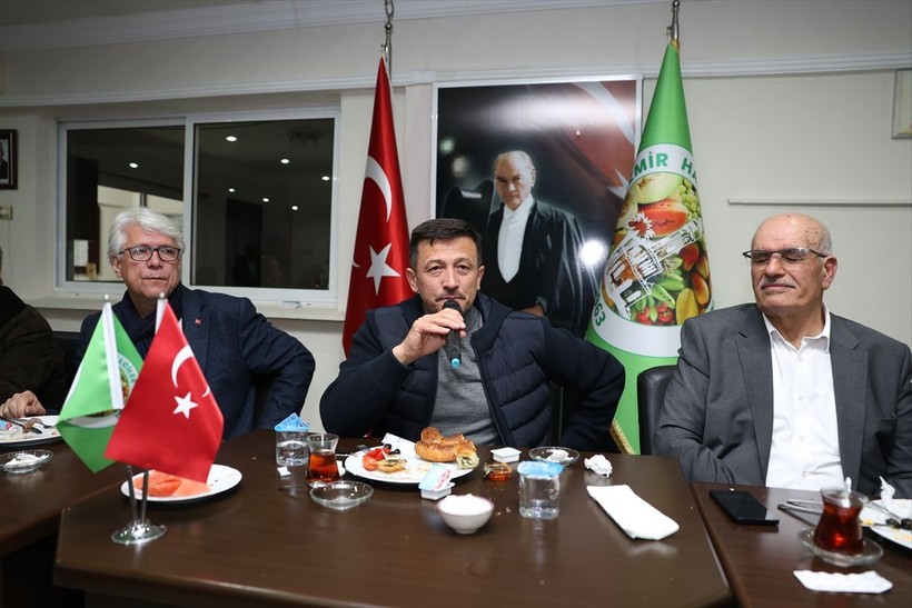 Hamza Dağ hal esnafını ziyaret etti - Resim: 10