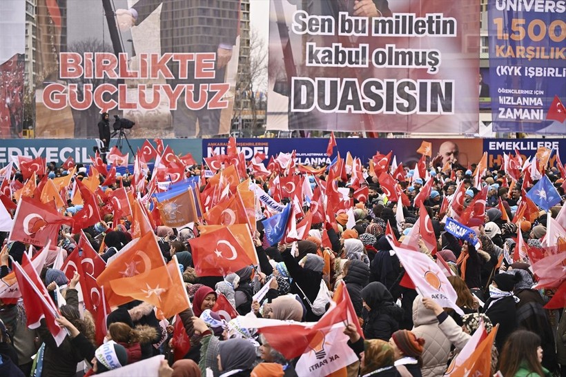 AK Parti'nin Büyük Ankara Mitingi'nde 200 bin kişi katıldı - Resim: 7