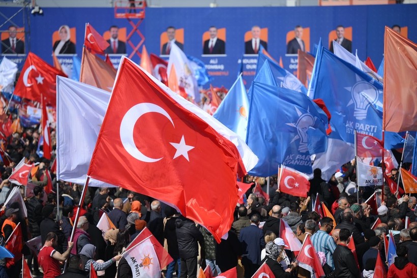 Seçime bir hafta kala AK Parti'den dev gövde gösterisi! Yüz binler "Yeniden Büyük İstanbul Mitingi" için alanda - Resim: 15
