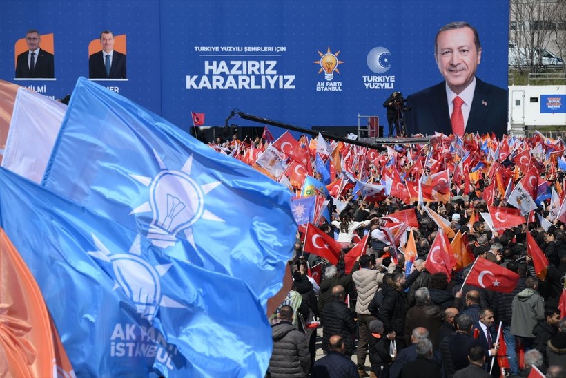 Seçime bir hafta kala AK Parti'den dev gövde gösterisi! Yüz binler "Yeniden Büyük İstanbul Mitingi" için alanda - Resim: 8