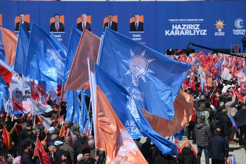 Seçime bir hafta kala AK Parti'den dev gövde gösterisi! Yüz binler "Yeniden Büyük İstanbul Mitingi" için alanda - Resim: 10