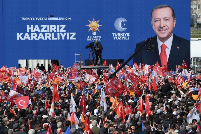 Seçime bir hafta kala AK Parti'den dev gövde gösterisi! Yüz binler "Yeniden Büyük İstanbul Mitingi" için alanda - Resim: 30
