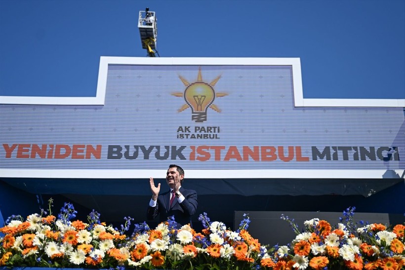 Seçime bir hafta kala AK Parti'den dev gövde gösterisi! Yüz binler "Yeniden Büyük İstanbul Mitingi" için alanda - Resim: 65