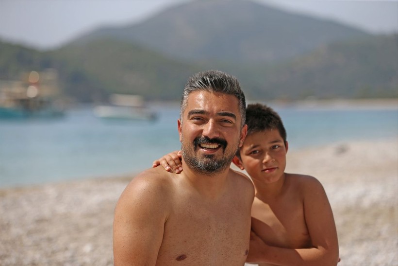 Muğla'da oy kullanan seçmenler kendini denize attı - Resim: 12