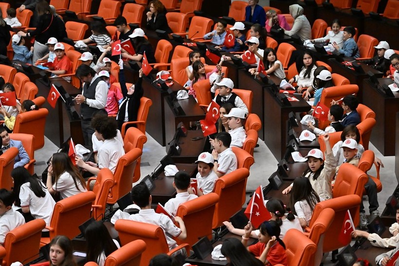 Meclis'te 23 Nisan geleneği: Çocuk Özel Oturumu yapıldı - Resim: 3