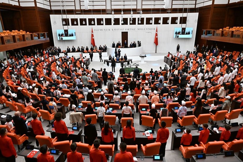 Meclis'te 23 Nisan geleneği: Çocuk Özel Oturumu yapıldı - Resim: 7
