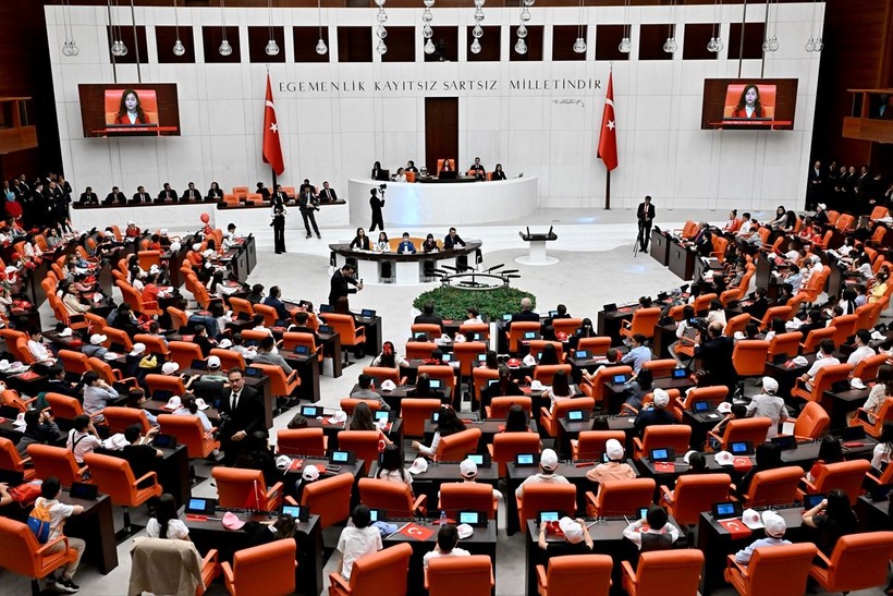 Meclis'te 23 Nisan geleneği: Çocuk Özel Oturumu yapıldı - Resim: 21