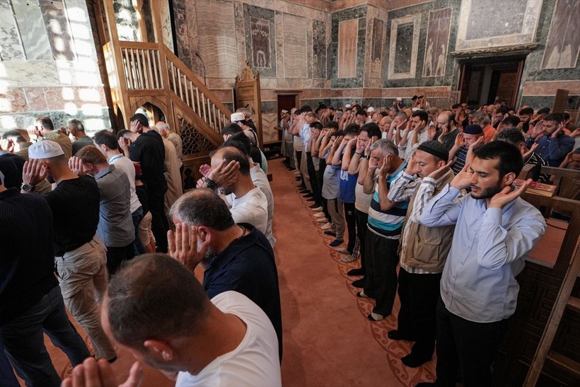 Kariye'de 79 sene sonra ilk bayram namazı - Resim: 1