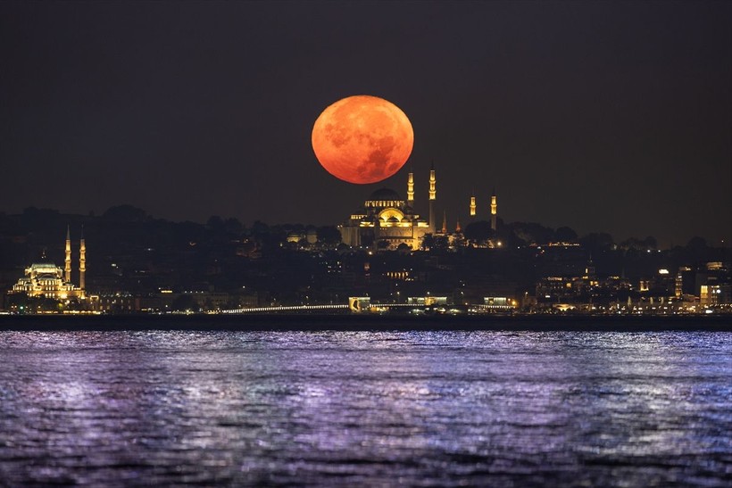 Türkiye'nin dört bir yanından 'Süper Ay' manzaraları - Resim: 3