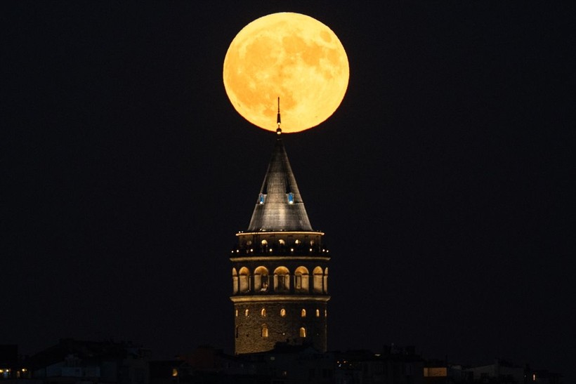 Türkiye'nin dört bir yanından 'Süper Ay' manzaraları - Resim: 4