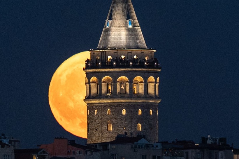 Türkiye'nin dört bir yanından 'Süper Ay' manzaraları - Resim: 5
