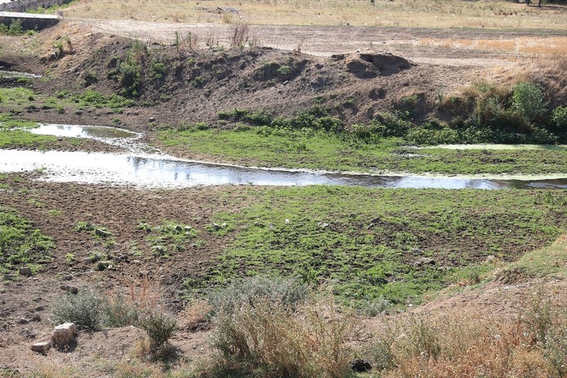 Tunca Nehri'ni kuraklık vurdu! Bazı bölümlerinde su akışı durdu - Resim: 3