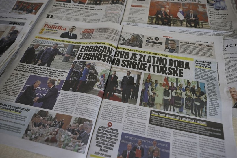 Cumhurbaşkanı Erdoğan’ın Arnavutluk ve Sırbistan ziyareti Balkan ülkelerinde gazete manşetlerinde - Resim: 7
