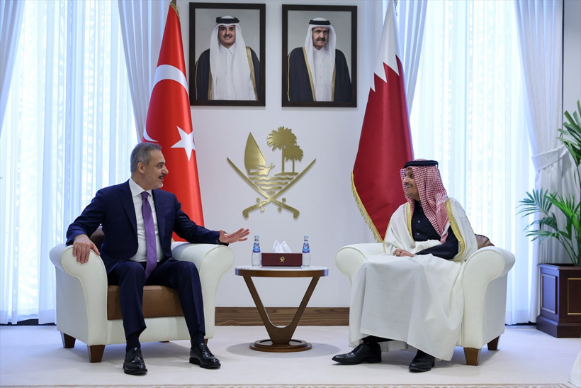 Bakan Fidan'dan Katar'da dikkat çeken açıklamalar: Suriye'de teröre müsaade etme şansımız yok - Resim : 2