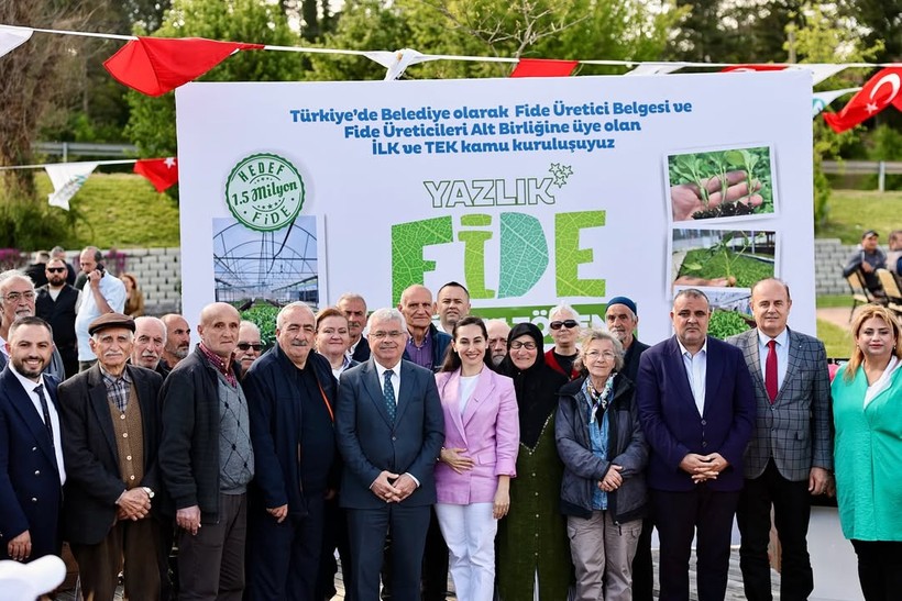 Beykoz Belediyesi’nden çiftçilere 1 milyon 50 bin yazlık fide desteği - Resim : 2