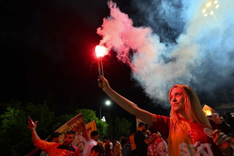 Ağrı'dan Tekirdağ'a şampiyonluk kutlaması! Yurdun dört bir yanında Galatasaraylı taraftardan kutlama - Resim: 34