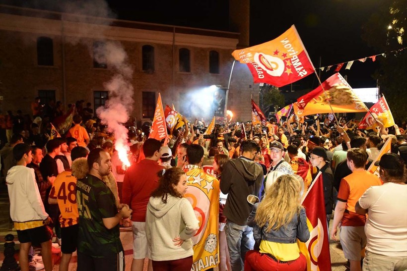 Ağrı'dan Tekirdağ'a şampiyonluk kutlaması! Yurdun dört bir yanında Galatasaraylı taraftardan kutlama - Resim: 11