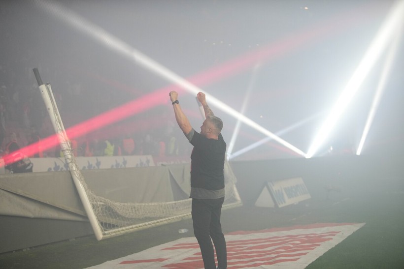 Samsunspor'dan coşkulu Avrupa kutlaması - Resim : 1