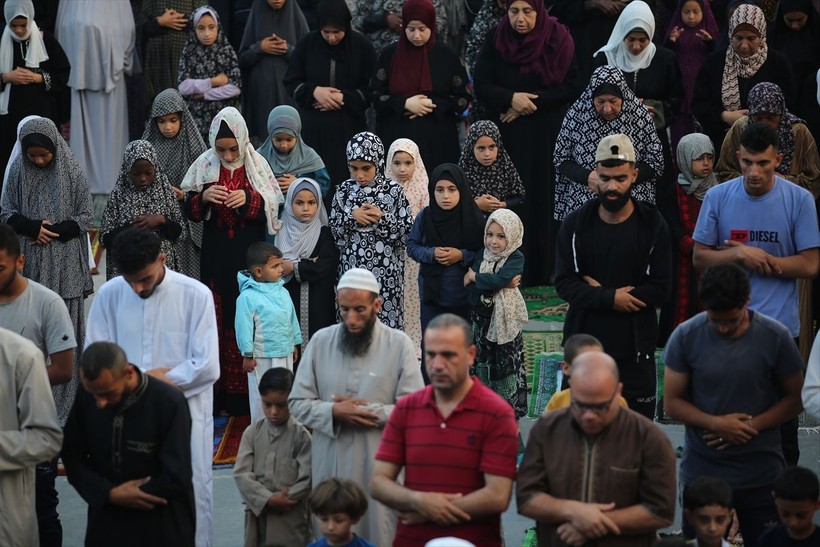 İsrail'in saldırıları altındaki Gazze Şeridi'nde Kurban Bayramı... - Resim: 44