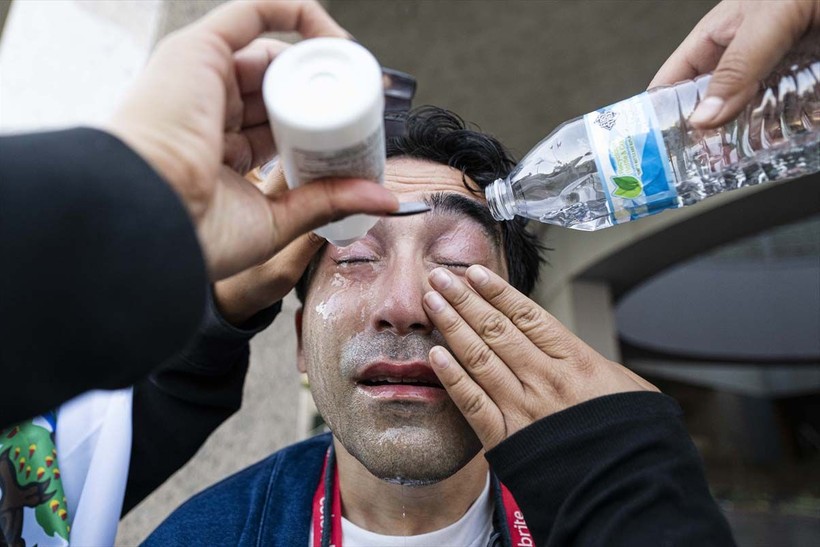 Los Angeles'ta isyan başladı! Ulusal Muhafızlar sokağa indi - Resim: 9