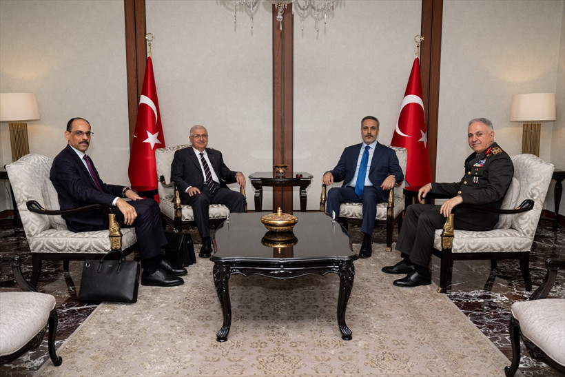 Ankara'da İran zirvesi: Bakanlar Fidan ile Güler Genelkurmay Başkanı ve MİT Başkanı bir araya geldi - Resim : 2